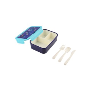 ESTIA ΠΑΙΔΙΚΟ ΦΑΓΗΤΟΔΟΧΕΙΟ SAVE THE AEGEAN 1400ml ΜΕ 3 ΘΗΚΕΣ SOLAR JUMP