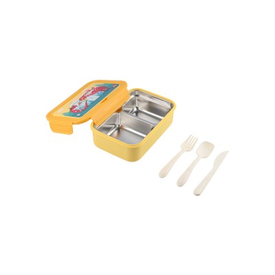 ESTIA ΠΑΙΔΙΚΟ ΦΑΓΗΤΟΔΟΧΕΙΟ SAVE THE AEGEAN 900ml ΜΕ 2 ΑΝΟΞ. ΘΗΚΕΣ FORTRESS DRAGON