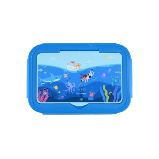 ESTIA ΠΑΙΔΙΚΟ ΦΑΓΗΤΟΔΟΧΕΙΟ SAVE THE AEGEAN 900ml ΜΕ 2 ΑΝΟΞ. ΘΗΚΕΣ OCEAN PLAY