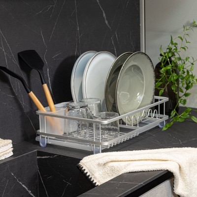 ESTIA ΠΙΑΤΟΘΗΚΗ ΑΛΟΥΜΙΝΙΟΥ 12x43x30 ΜΕ ΔΙΑΦΑΝΗ ΔΙΣΚΟ