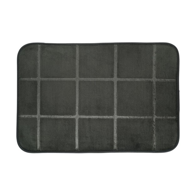 ESTIA ΤΑΠΕΤΟ ΜΠΑΝΙΟΥ TILES 40x60cm ΜΑΥΡΟ