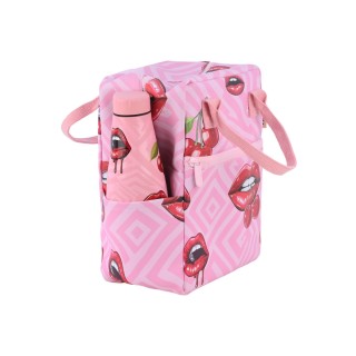 ESTIA ΤΣΑΝΤΑ ΦΑΓΗΤΟΥ SAVE THE AEGEAN ΙΣΟΘΕΡΜΙΚΗ 7lt BLUSH POP