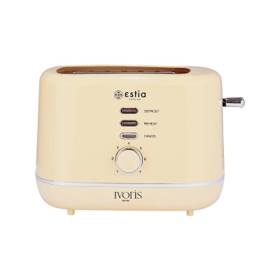 ESTIA ΦΡΥΓΑΝΙΕΡΑ IVORIS 2 ΘΕΣΕΩΝ ΜΕ 7 ΕΠΙΠΕΔΑ ΨΗΣΙΜΑΤΟΣ 850w