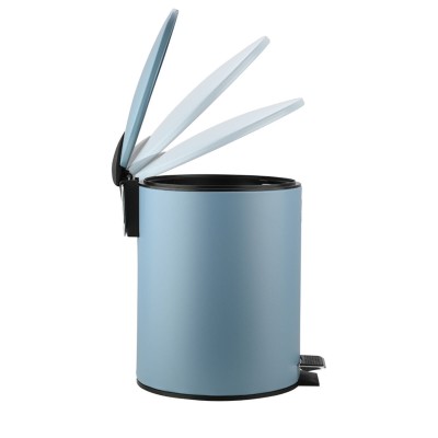 ESTIA ΧΑΡΤΟΔΟΧΕΙΟ ΜΠΑΝΙΟΥ CLASSIC SOFT CLOSE 5lt ΜΑΤ ΜΠΛΕ