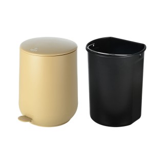 ESTIA ΧΑΡΤΟΔΟΧΕΙΟ ΜΠΑΝΙΟΥ FJORD SOFT CLOSE 5lt DESERT