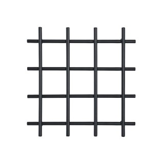 ESTIA ΒΑΣΗ ΜΑΓΕΙΡΙΚΟΥ ΣΚΕΥΟΥΣ MATTE BLACK ΑΠΟ ΚΡΑΜΑ ΨΕΥΔΑΡΓΥΡΟΥ