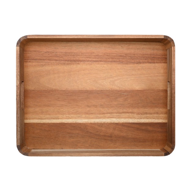 ESTIA ΔΙΣΚΟΣ ΣΕΡΒΙΡΙΣΜΑΤΟΣ ALLURE ΟΡΘΟΓΩΝΙΟΣ 42x32x5cm ΜΕ ΛΑΒΕΣ ΜΕΤΑΦΟΡΑΣ