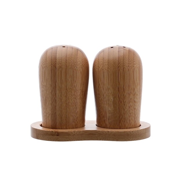 ESTIA ΔΟΧΕΙΟ ΓΙΑ ΑΛΑΤΙ/ΠΙΠΕΡΙ BAMBOO ESSENTIALS ΣΕΤ 2 ΤΕΜ.