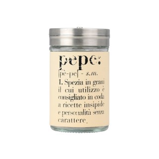 ESTIA ΔΟΧΕΙΟ ΓΙΑ ΠΙΠΕΡΙ ALLURE ΓΥΑΛΙΝΟ 4.8x8.2cm ΜΠΕΖ