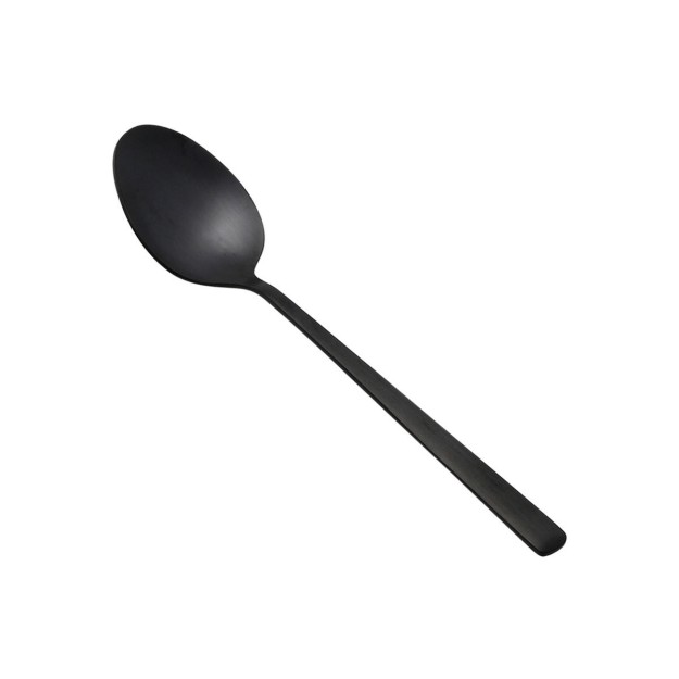 ESTIA ΚΟΥΤΑΛΙ ΓΛΥΚΟΥ PRESTIGE BLACK ΑΝΟΞΕΙΔΩΤΟ ΑΤΣΑΛΙ 18/0 ΜΑΥΡΟ MAT