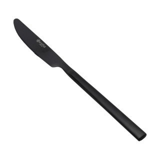 ESTIA ΜΑΧΑΙΡΙ ΦΑΓΗΤΟΥ PRESTIGE BLACK ΑΝΟΞΕΙΔΩΤΟ ΑΤΣΑΛΙ 18/0 ΜΑΥΡΟ MAT