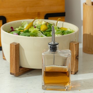 ESTIA ΜΠΟΥΚΑΛΙ ΓΙΑ ΛΑΔΙ & ΞΥΔΙ ΓΥΑΛΙΝΟ 300ml ΜΕ ΡΟΗ