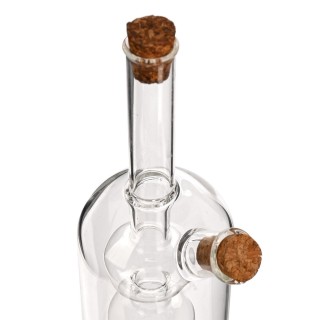 ESTIA ΜΠΟΥΚΑΛΙ ΓΙΑ ΛΑΔΙ & ΞΥΔΙ ΓΥΑΛΙΝΟ 350ml 2 ΣΕ 1