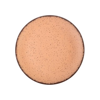 ESTIA ΠΙΑΤΟ ΡΗΧΟ TERRA ΠΟΡΣΕΛΑΝΙΝΟ 27cm SALMON