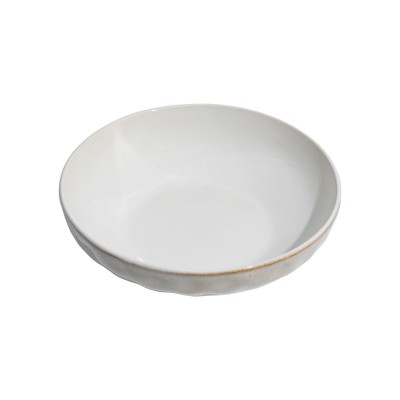 ESTIA ΣΑΛΑΤΙΕΡΑ VIGNETTE STONEWARE 23cm IVORY