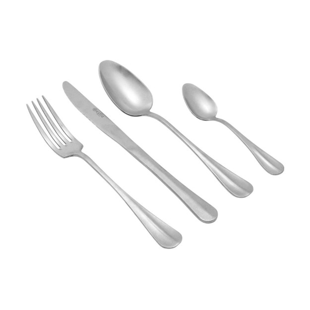 ESTIA ΣΕΤ ΜΑΧΑΙΡΟΠΙΡΟΥΝΑ GRACE CLASSIC ΑΝΟΞΕΙΔΩΤΟ ΑΤΣΑΛΙ 18/0 24 ΤΕΜ.