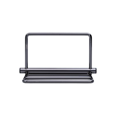 ESTIA ΧΑΡΤΟΠΕΤΣΕΤΟΘΗΚΗ NICKEL BLACK ΑΠΟ ΚΡΑΜΑ ΨΕΥΔΑΡΓΥΡΟΥ