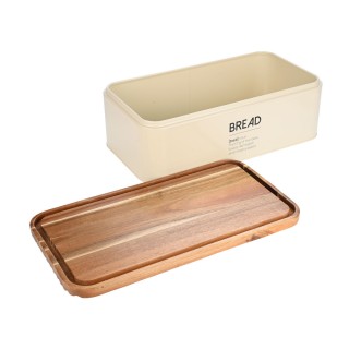 Estia ESTIA ΨΩΜΙΕΡΑ ALLURE ΜΕΤΑΛΛΙΚΗ 42x23x13cm IVORY