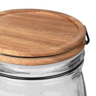 Estia ESTIA ΔΟΧΕΙΟ ΑΠΟΘΗΚΕΥΣΗΣ ALLURE ΓΥΑΛΙΝΟ 1000ml ΜΕ ΚΛΙΠ ΚΑΠΑΚΙ