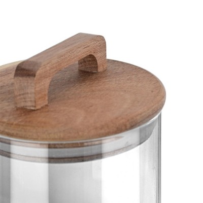 Estia ESTIA ΔΟΧΕΙΟ ΑΠΟΘΗΚΕΥΣΗΣ ALLURE ΓΥΑΛΙΝΟ 1300ml 10x10x22cm