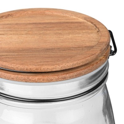 Estia ESTIA ΔΟΧΕΙΟ ΑΠΟΘΗΚΕΥΣΗΣ ALLURE ΓΥΑΛΙΝΟ 1500ml ΜΕ ΚΛΙΠ ΚΑΠΑΚΙ