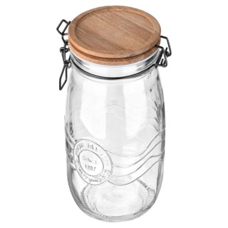 Estia ESTIA ΔΟΧΕΙΟ ΑΠΟΘΗΚΕΥΣΗΣ ALLURE ΓΥΑΛΙΝΟ 2000ml ΜΕ ΚΛΙΠ ΚΑΠΑΚΙ