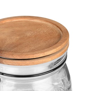 Estia ESTIA ΔΟΧΕΙΟ ΑΠΟΘΗΚΕΥΣΗΣ ALLURE ΓΥΑΛΙΝΟ 750ml ΜΕ ΚΛΙΠ ΚΑΠΑΚΙ