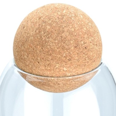 Estia ESTIA ΔΟΧΕΙΟ ΑΠΟΘΗΚΕΥΣΗΣ ΓΥΑΛΙΝΟ 1300ml ΜΕ ΚΑΠΑΚΙ ΦΕΛΛΟΥ