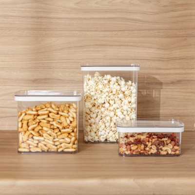 Estia ESTIA ΔΟΧΕΙΟ ΑΠΟΘΗΚΕΥΣΗΣ ΠΛΑΣΤΙΚΟ 1650ml ΔΙΑΦΑΝΕΣ ΣΤΟΙΒΑΖΟΜΕΝΟ