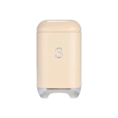 Estia ESTIA ΔΟΧΕΙΟ ΓΙΑ ΖΑΧΑΡΗ EPOQUE ΜΕΤΑΛΛΙΚΟ 11x18.8cm ΚΡΕΜ