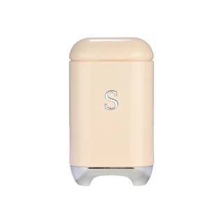 Estia ESTIA ΔΟΧΕΙΟ ΓΙΑ ΖΑΧΑΡΗ EPOQUE ΜΕΤΑΛΛΙΚΟ 11x18.8cm ΚΡΕΜ