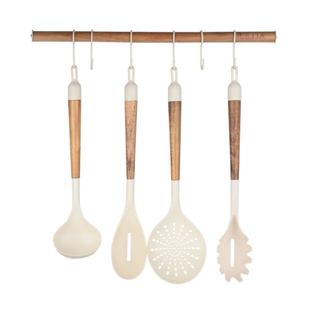 Estia ESTIA ΚΡΕΜΑΣΤΡΑ ΚΟΥΖΙΝΑΣ ALLURE ΕΠΙΤΟΙΧΙΑ ΜΕ ΓΑΝΤΖΟΥΣ 6 ΘΕΣΕΩΝ