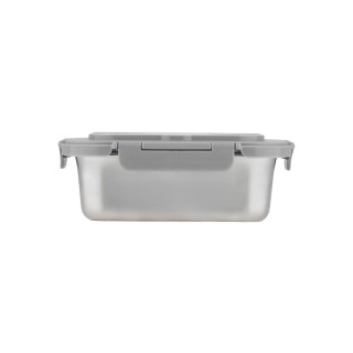 Estia ESTIA ΦΑΓΗΤΟΔΟΧΕΙΟ ΑΝΟΞΕΙΔΩΤΟ 1200ml ΜΕ ΚΟΥΤΑΛΙ, ΠΙΡΟΥΝΙ & ΔΙΑΧΩΡΙΣΤΙΚΟ