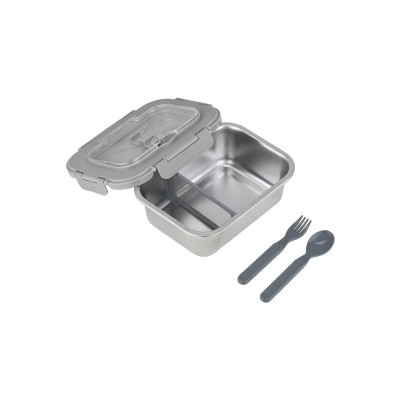 Estia ESTIA ΦΑΓΗΤΟΔΟΧΕΙΟ ΑΝΟΞΕΙΔΩΤΟ 1200ml ΜΕ ΚΟΥΤΑΛΙ, ΠΙΡΟΥΝΙ & ΔΙΑΧΩΡΙΣΤΙΚΟ