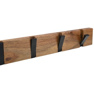 Estia ESTIA ΚΡΕΜΑΣΤΡΑ ΤΟΙΧΟΥ ΞΥΛΙΝΗ 4 ΘΕΣΕΩΝ ΜΕ ΑΝΑΔΙΠΛΟΥΜΕΝΟΥΣ ΓΑΝΤΖΟΥΣ