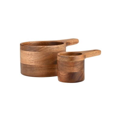 Estia ESTIA ΞΥΛΙΝΗ ΜΕΖΟΥΡΑ ΚΟΥΖΙΝΑΣ ALLURE 13,7CM & 9,4CM ΣΕΤ