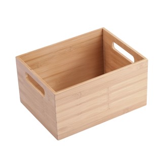 Estia ESTIA ΚΟΥΤΙ ΟΡΓΑΝΩΣΗΣ BAMBOO ESSENTIALS ΜΕ ΛΑΒΕΣ 26x18.5x16.5cm ΣΤΟΙΒΑΖΟΜΕΝΟ