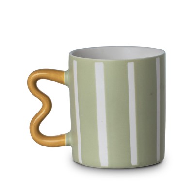 Estia ESTIA ΚΟΥΠΑ JAZZ LINES NEW BONE 450ml ΠΡΑΣΙΝΟ ΑΝΟΙΧΤΟ