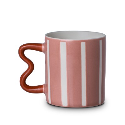 Estia ESTIA ΚΟΥΠΑ JAZZ LINES NEW BONE 450ml ΡΟΖ