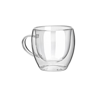 Estia ESTIA ΚΟΥΠΑ ΓΥΑΛΙΝΗ ΜΕ ΔΙΠΛΟ ΤΟΙΧΩΜΑ 250ml