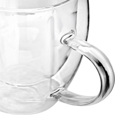 Estia ESTIA ΚΟΥΠΑ ΓΥΑΛΙΝΗ ΜΕ ΔΙΠΛΟ ΤΟΙΧΩΜΑ 250ml