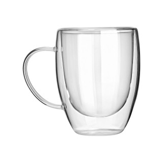 Estia ESTIA ΚΟΥΠΑ ΓΥΑΛΙΝΗ ΜΕ ΔΙΠΛΟ ΤΟΙΧΩΜΑ 350ml