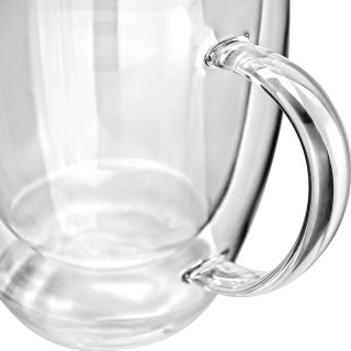 Estia ESTIA ΚΟΥΠΑ ΓΥΑΛΙΝΗ ΜΕ ΔΙΠΛΟ ΤΟΙΧΩΜΑ 350ml