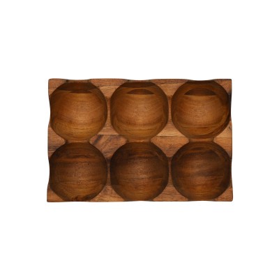 Estia ESTIA ΑΥΓΟΘΗΚΗ ALLURE 6 ΘΕΣΕΩΝ ΞΥΛΙΝΗ