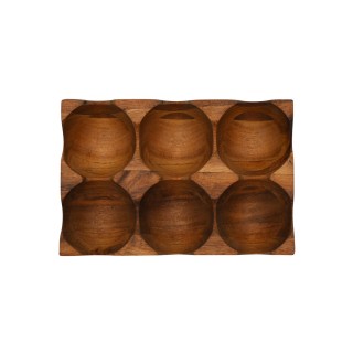 Estia ESTIA ΑΥΓΟΘΗΚΗ ALLURE 6 ΘΕΣΕΩΝ ΞΥΛΙΝΗ