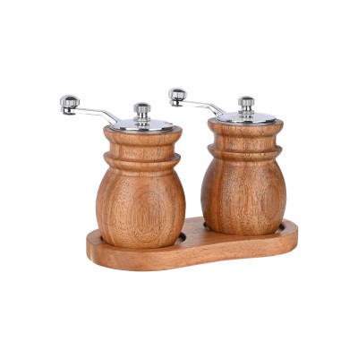 Estia ESTIA ΜΥΛΟΙ ΓΙΑ ΑΛΑΤΙ/ΠΙΠΕΡΙ ALLURE ΞΥΛΙΝΟΙ ΣΕΤ 2 ΤΕΜ. ΜΕ ΒΑΣΗ