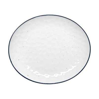 Estia ESTIA ΠΙΑΤΟ ΡΗΧΟ PEBBLES ΠΟΡΣΕΛΑΝΙΝΟ 28cm