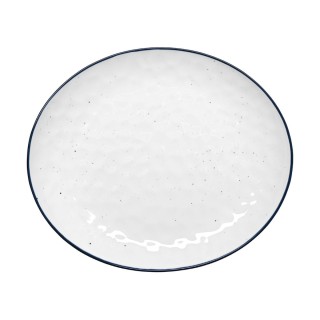 Estia ESTIA ΠΙΑΤΟ ΡΗΧΟ PEBBLES ΠΟΡΣΕΛΑΝΙΝΟ 28cm