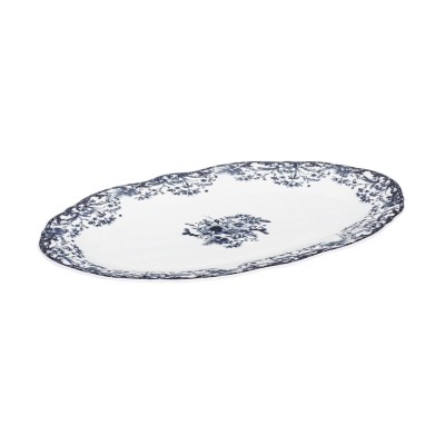 Estia ESTIA ΠΙΑΤΕΛΑ ΟΒΑΛ REVERIE 30cm BLUE