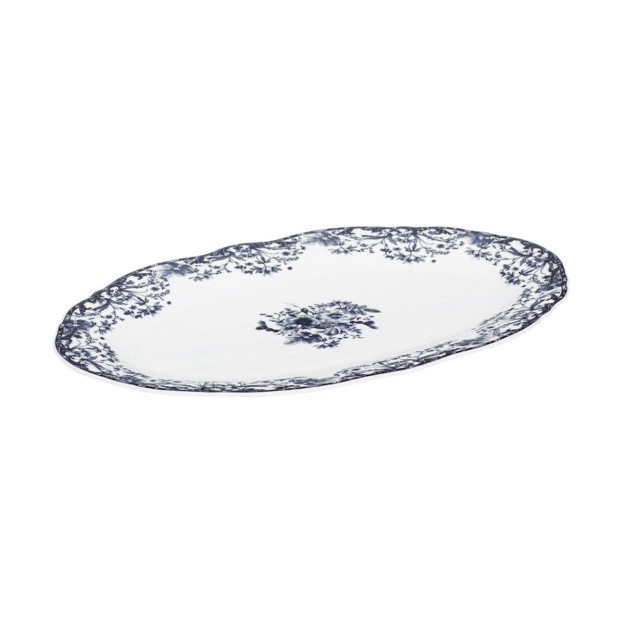 Estia ESTIA ΠΙΑΤΕΛΑ ΟΒΑΛ REVERIE 30cm BLUE